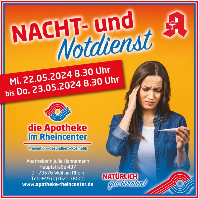 Die Apotheke im Rheincenter Weil am Rhein